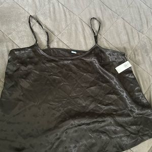 Old Navy adjustable Tank, Black - Size Large